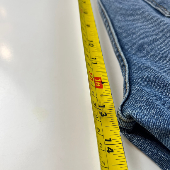 DU/ER Women Jeans Midweight Denim Wide Leg (Button Fly) size 25 x 30 - Picture 13 of 14